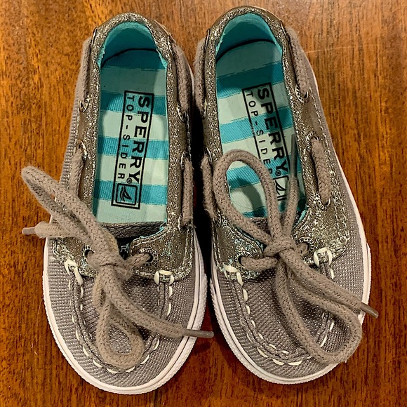 Speedy Topsider Silver/Gray Toddler size 5m - Picture 1 of 4